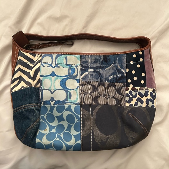 Coach Patchwork Hobo bag serial number A0793-10808 Y2K bag - Picture 3 of 6
